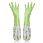 সিলিকন হাই–কোয়ালিটি হ্যান্ড গ্লাভস (লম্বা কাফসহ) - Image 3